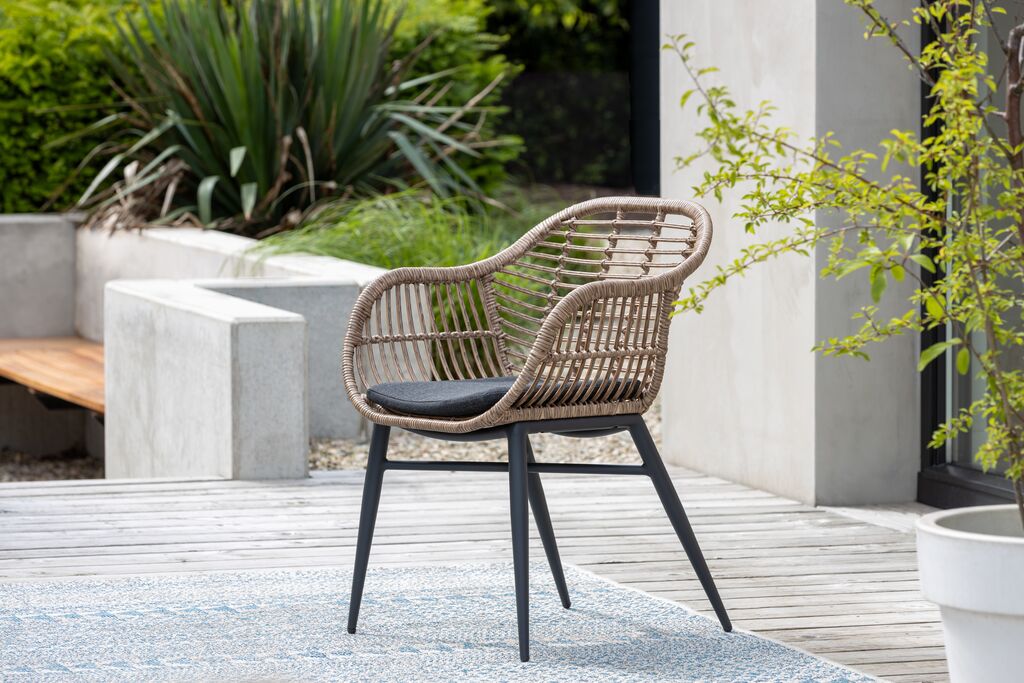 Gartenstuhl Essstuhl Rope Polyrattan