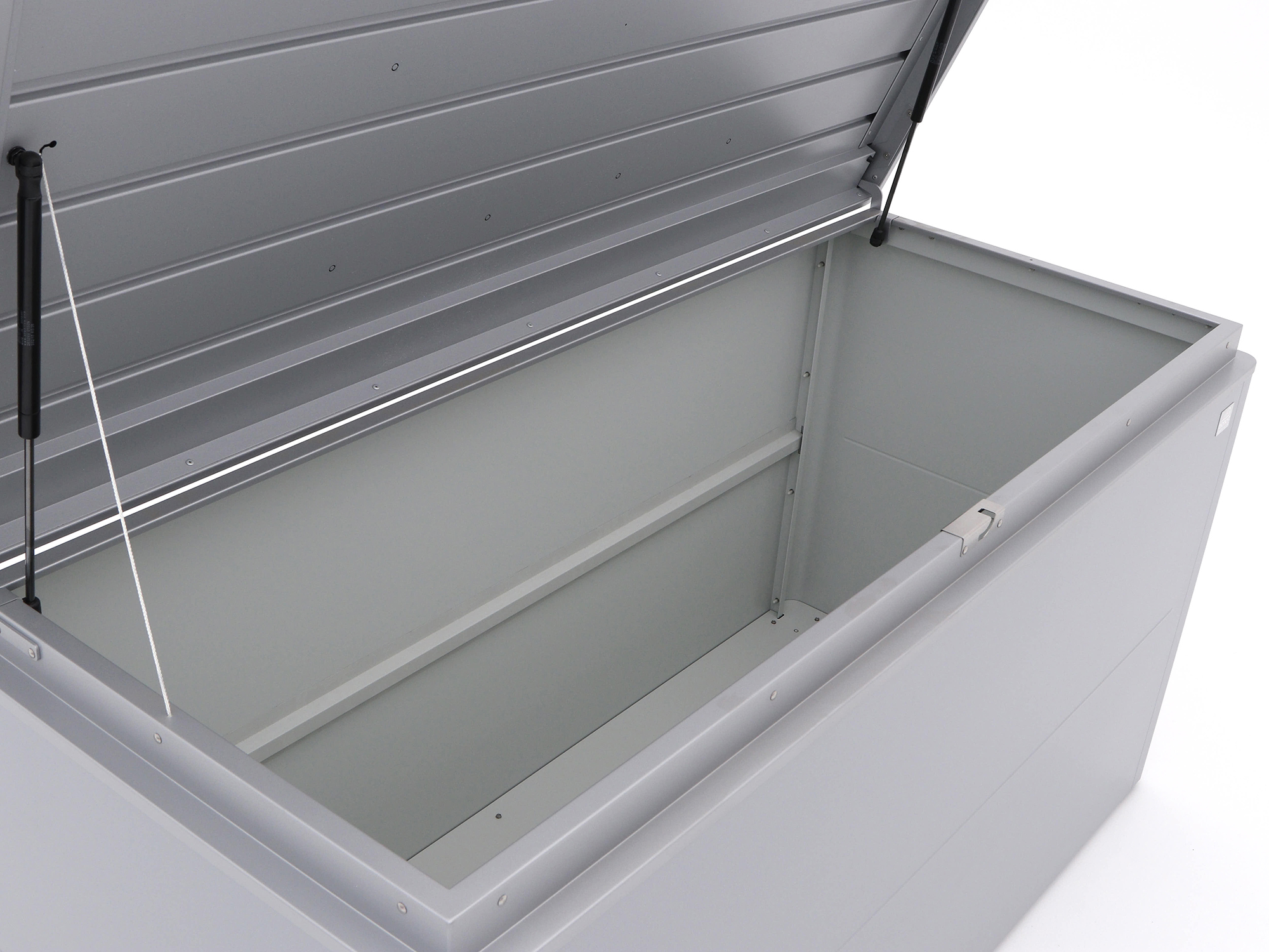Biohort Lounge Gartenbox 200 cm Silber Metallic (1400 Liter) Kees