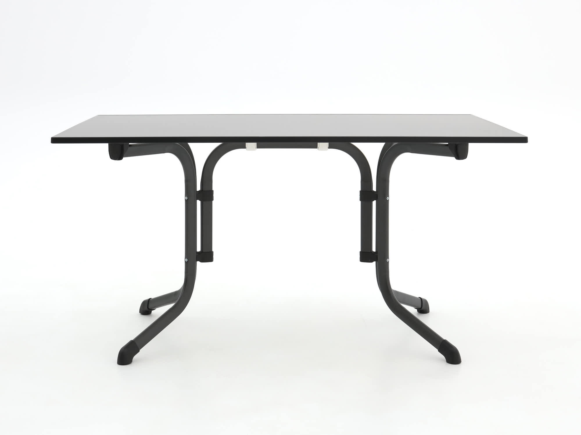 Sieger Vivodur Gartentisch klappbar 140x90x73 cm Anthrazit