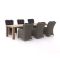 Intenso Milano/ROUGH-X 320 cm Dining-Lounge Gartenmöbel-Set 7-teilig