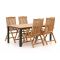 Sunyard Veronica/Linosa 180 cm Gartenmöbel-Set 5-teilig verstellbar