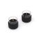 Tenderflame Breeze 10 Dekolicht ø 11 cm (h:10,7 cm) - Black (2 Stück)