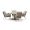 Tierra Outdoor Liv/Moreno Low Dining Gartenmöbel-Set 5-teilig