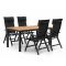 Bellagio Lugo/Linosa 180 cm Gartenmöbel-Set 5-teilig verstellbar