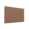 WPC-Wand 400 cm für Cedrino Pergola 400x300/400x360x255 cm