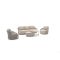 Manifesto Cavarzere/Oriago Sessel-Sofa Lounge-Set 5-teilig