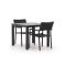 Bellagio Roma/Fidenza 90 cm Gartenmöbel-Set 3-teilig stapelbar