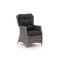 Intenso Milano Dining Gartensessel - Grau - Anthrazit - Polyrattan