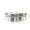 Hartman Taragona/Valencia 220 cm Gartenmöbel-Set 7-teilig