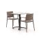 Forza Sile/Canzo 70 cm Gartenmöbel-Set 3-teilig verstelbar