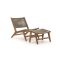 Bellagio Elcito Gartensessel mit Hocker