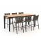 Manifesto Idro/Linosa 225 cm Gartenbar-Set 7-teilig stapelbar