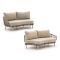 Intenso Nusco Lounge Element linker Arm + rechter Arm 178 cm