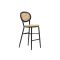 Forza Tovel Barhocker Outdoor stapelbar - Taupe - Beige - Braun - Polyrattan