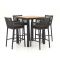 Manifesto Rivola/Linosa 75x75 cm Gartenbar-Set 5-teilig