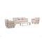 Bellagio Battuello Sessel-Sofa Lounge-Set 4-teilig