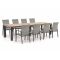 Manifesto Villongo/ROUGH-S 300 cm Gartenmöbel-Set 9-teilig stapelbar