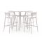 Forza Vico/Tritoni ø 110 cm Gartenbar-Set 5-teilig