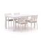 Bellagio Rumo/Menzano 160 cm Gartenmöbel-Set 5-teilig stapelbar