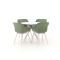 Hartman Le Soleil Element/Sora ø 90 cm Gartenmöbel-Set 5-teilig