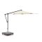 Glatz Sunwing Casa Ampelschirm ø 330 cm - Ecru (150) (inkl. Schirmständer 160 kg mit Rädern) (inkl. Schutzhülle)