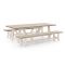 Bellagio Bresimo 260 cm Picknick-Set 3-teilig