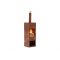 RedFire Jersey XXL Kamin 45x45x186 cm - Rost