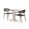 Manifesto Belpasso/Lisio ø 80 cm Gartenmöbel-Set 3-teilig stapelbar