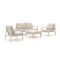 Manifesto Alzano Sessel-Sofa Lounge-Set 4-teilig
