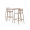 Forza Vico/Savio 90 cm Gartenbar-Set 3-teilig