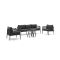 Manifesto Salera/Bovezzo Sessel-Sofa Lounge-Set 5-teilig