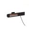 Sunred Ultra Fortuna Wand Heizstrahler 1500 Watt - Black