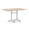 Bellagio Lisio Gartentisch 140x80x75 cm - Teakholz