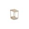 SUNS Zara S Laterne 20x17x27 cm - Matt White