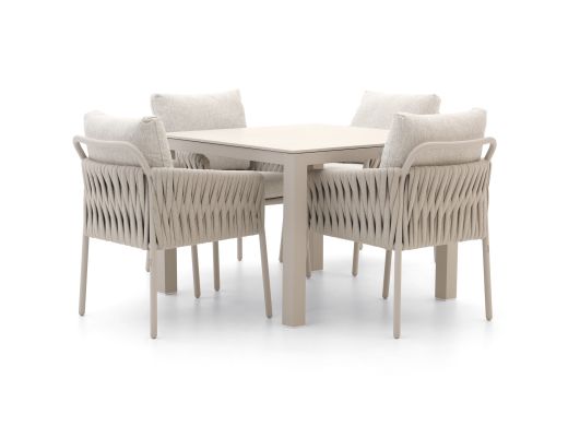 SUNS Fiave/Monte Vari 100 cm Gartenmöbel-Set 5-teilig