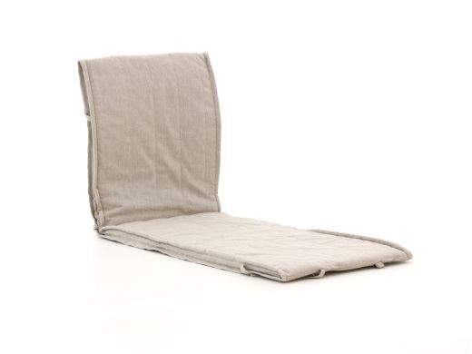 Fiber Outdoor Kissen für Gartenliege 200x65 cm - Sand Melange