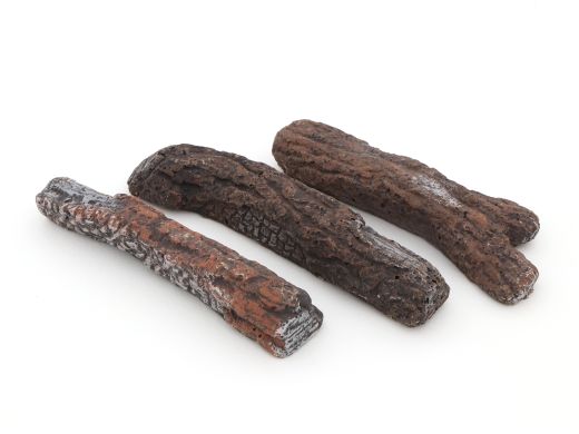Cosiburner Ceramic Woodlogs - 3 pieces