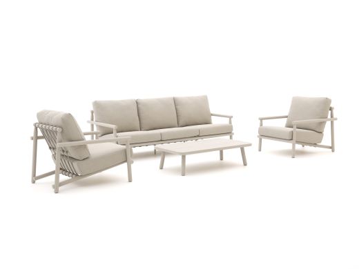 Bellagio Torre Muzza Sessel-Sofa Lounge-Set 4-teilig