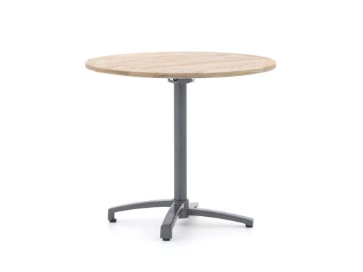 Bellagio Canzo Gartentisch klappbar ø 80 cm (h: 75 cm)