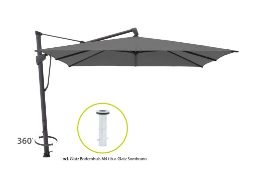 Glatz Sombrano S+ Easy Ampelschirm 300x300 cm