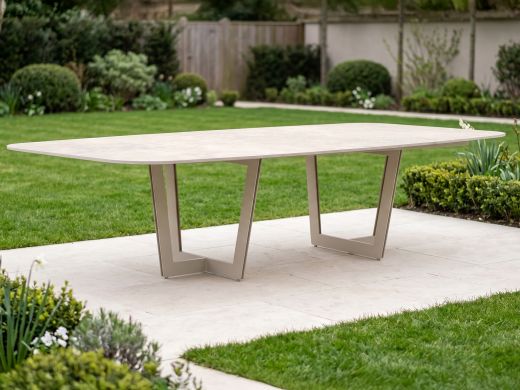 SUNS Palermo Low Dining Gartentisch 280x116x69 cm - Sintered stone
