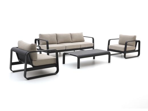 Forza Liri Sessel-Sofa Lounge-Set 4-teilig