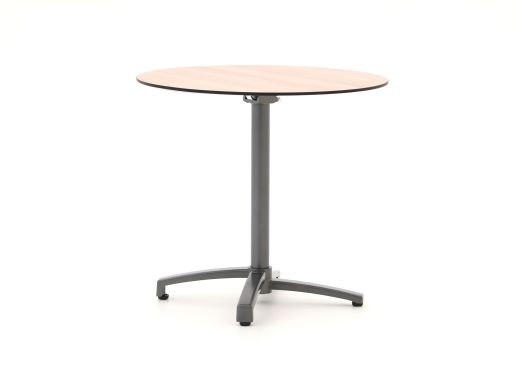 Bellagio Canzo Gartentisch klappbar ø 80 cm (h:73 cm)