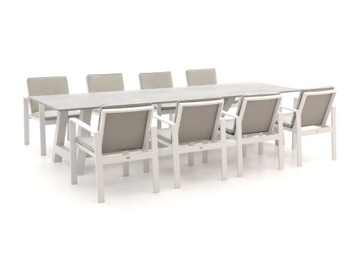 Bellagio Vezzano/Bresimo 317 cm Gartenmöbel-Set 9-teilig