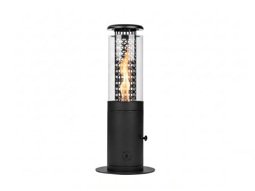 Monti HeatLine Ember Pellet Heizstrahler ø 24 cm (h: 58 cm) - Schwarz