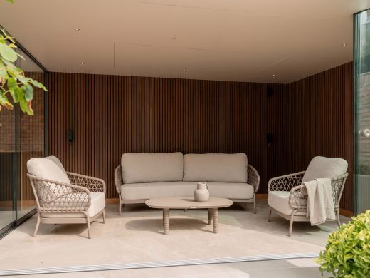 Tierra Outdoor Juno/Moretti Sessel-Sofa Lounge-Set 4-teilig