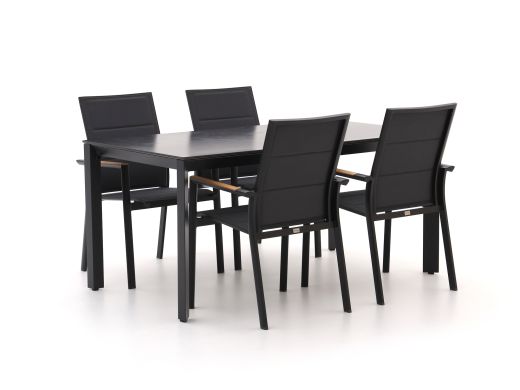 Bellagio Albinea/Sestino 160 cm Gartenmöbel-Set 5-Teilig Stapelbar
