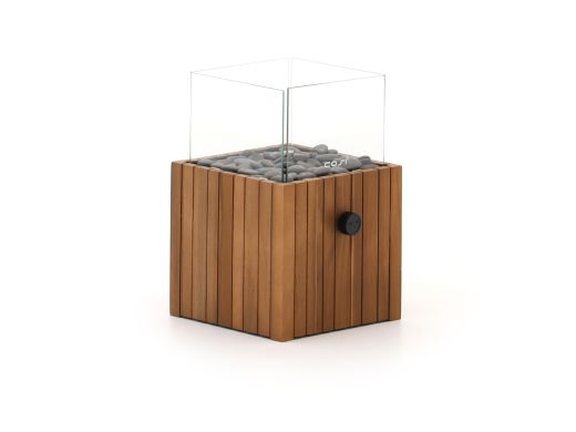 Cosiscoop Timber square Tischkamin 20x20x30 cm