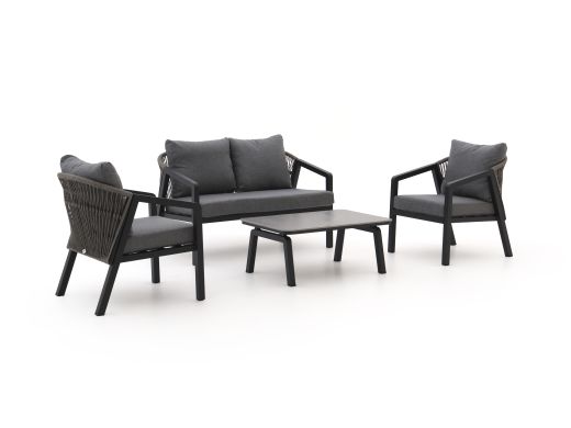 Forza Iseo Sessel-Sofa Lounge-Set 4-teilig