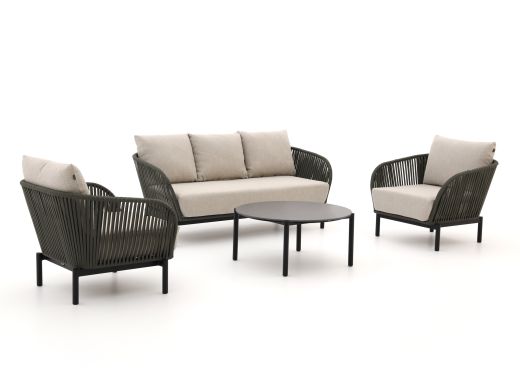 Hartman Arezzo Sessel-Sofa Lounge-Set 4-teilig